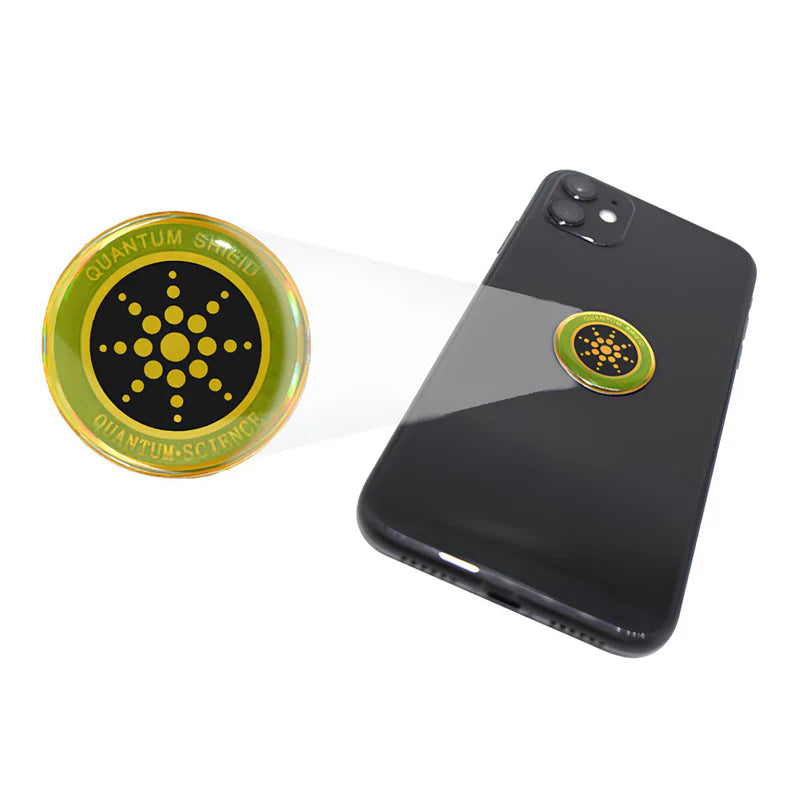 Quantum Anti-Radiation Shield: Ultimate 5G EMF Protection for Your Devices - 12 Premium Stickers Included