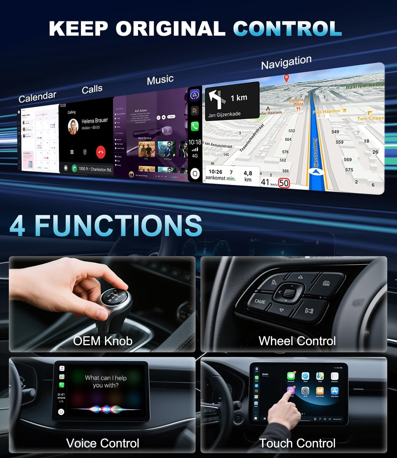 Wireless CarPlay Adapter – 2025 Mini USB Plug & Play, Fast & Stable iPhone Connection