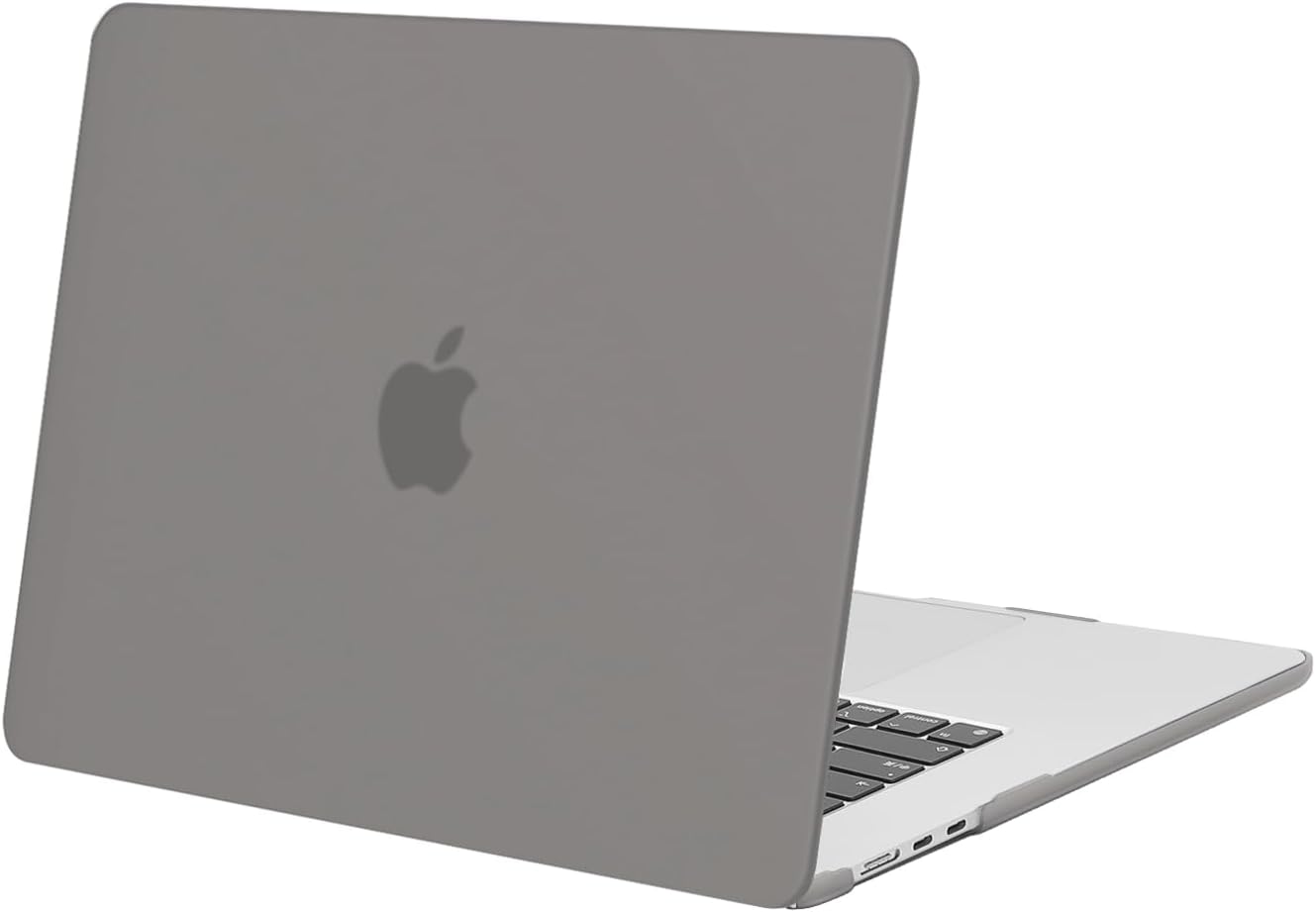 MacBook Air 15-Inch Case – Crystal Clear Hard Shell Cover (M4/M3/M2, 2023–2025 Models)