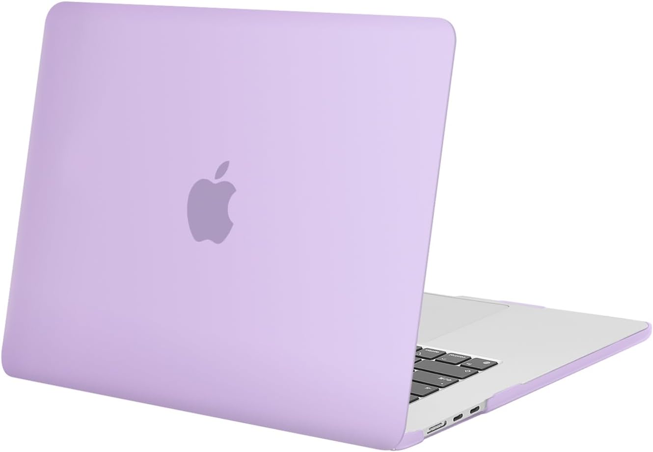 MacBook Air 15-Inch Case – Crystal Clear Hard Shell Cover (M4/M3/M2, 2023–2025 Models)