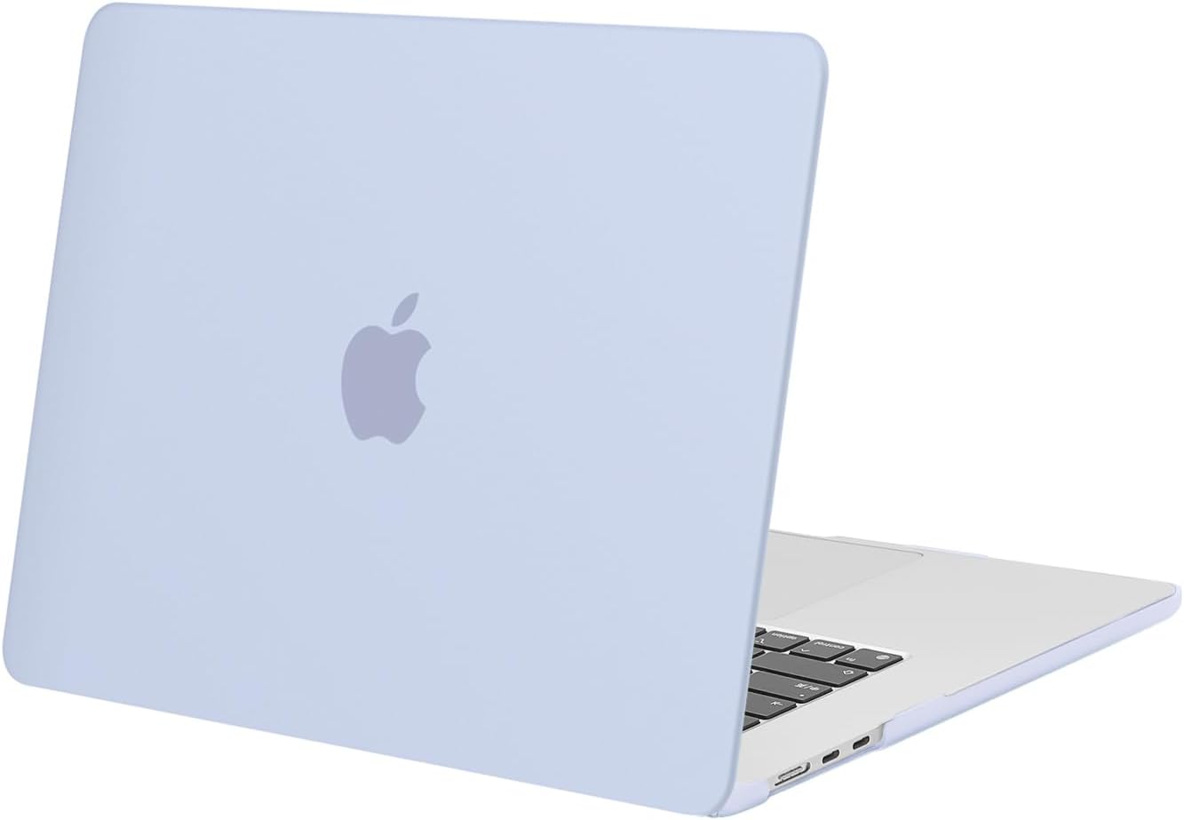 MacBook Air 15-Inch Case – Crystal Clear Hard Shell Cover (M4/M3/M2, 2023–2025 Models)
