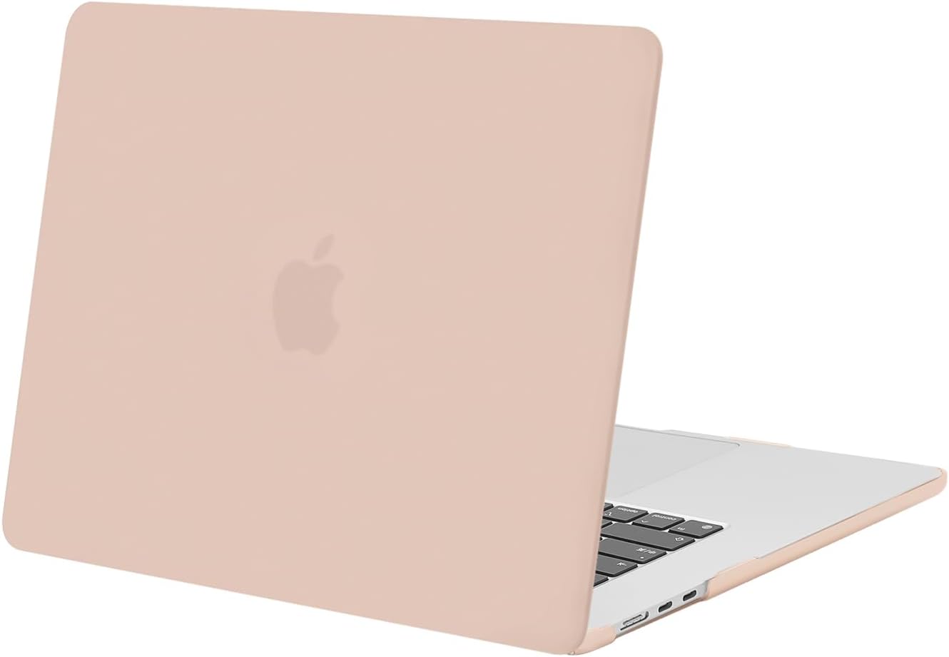 MacBook Air 15-Inch Case – Crystal Clear Hard Shell Cover (M4/M3/M2, 2023–2025 Models)