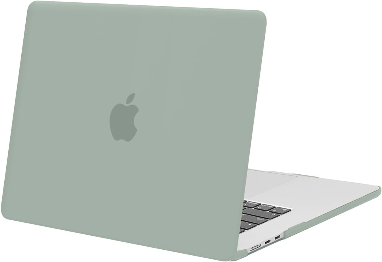 MacBook Air 15-Inch Case – Crystal Clear Hard Shell Cover (M4/M3/M2, 2023–2025 Models)