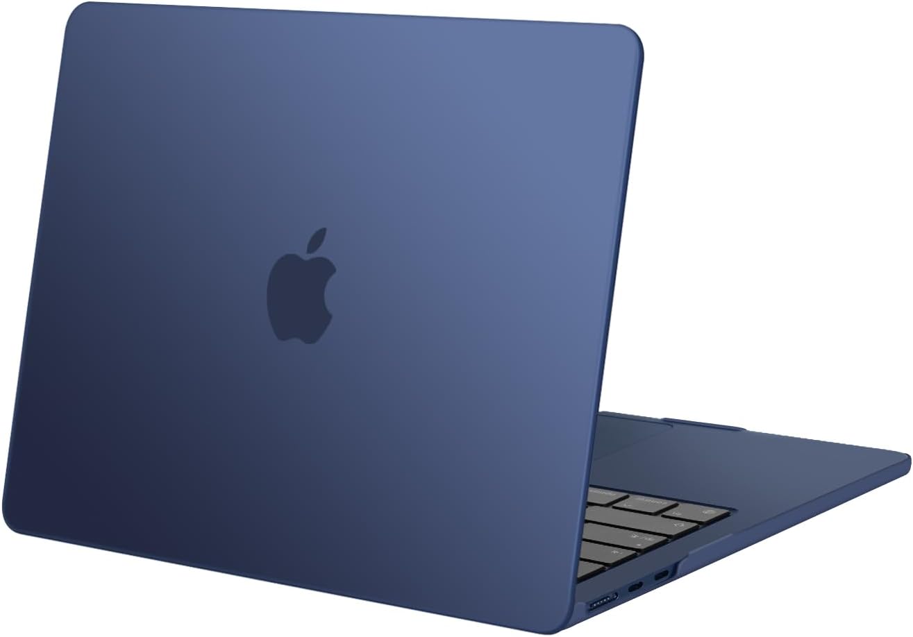 MacBook Air 15-Inch Case – Crystal Clear Hard Shell Cover (M4/M3/M2, 2023–2025 Models)