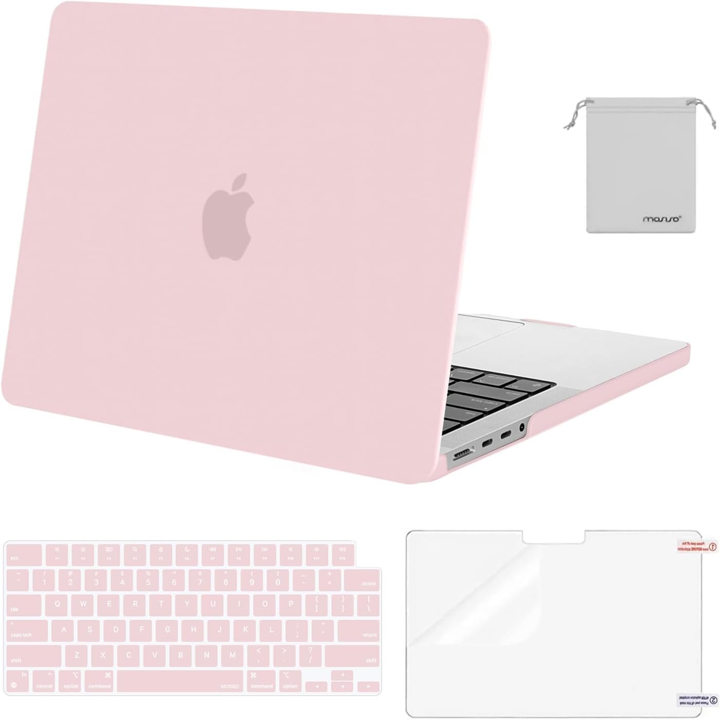 MacBook Pro 14-Inch Case – Hard Shell + Keyboard Cover, Screen Protector & Pouch (M4/M3/M2/M1, 2021–2025)