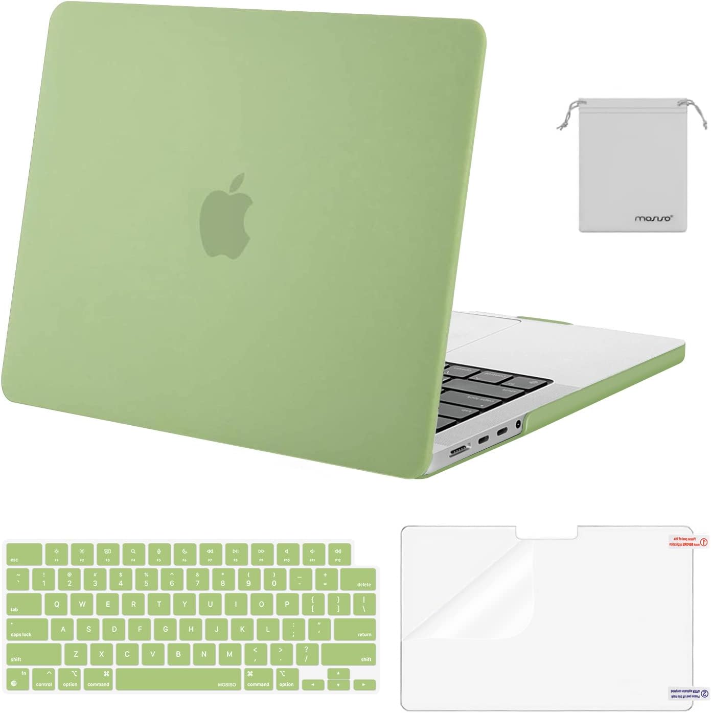MacBook Pro 14-Inch Case – Hard Shell + Keyboard Cover, Screen Protector & Pouch (M4/M3/M2/M1, 2021–2025)