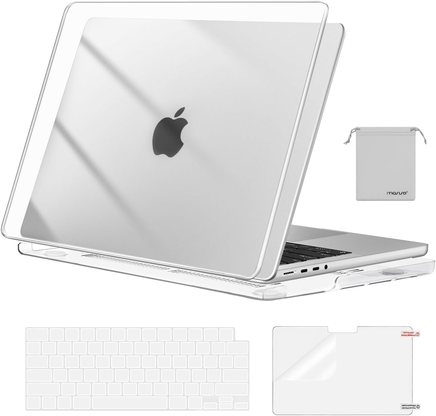 MacBook Pro 14-Inch Case – Hard Shell + Keyboard Cover, Screen Protector & Pouch (M4/M3/M2/M1, 2021–2025)