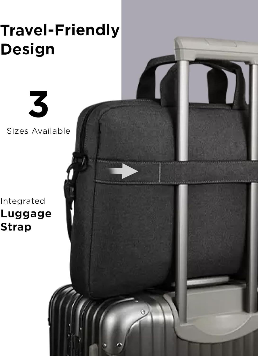 T210 Laptop Shoulder Bag – Sleek, Durable & Water-Repellent Messenger for Laptops & Tablets
