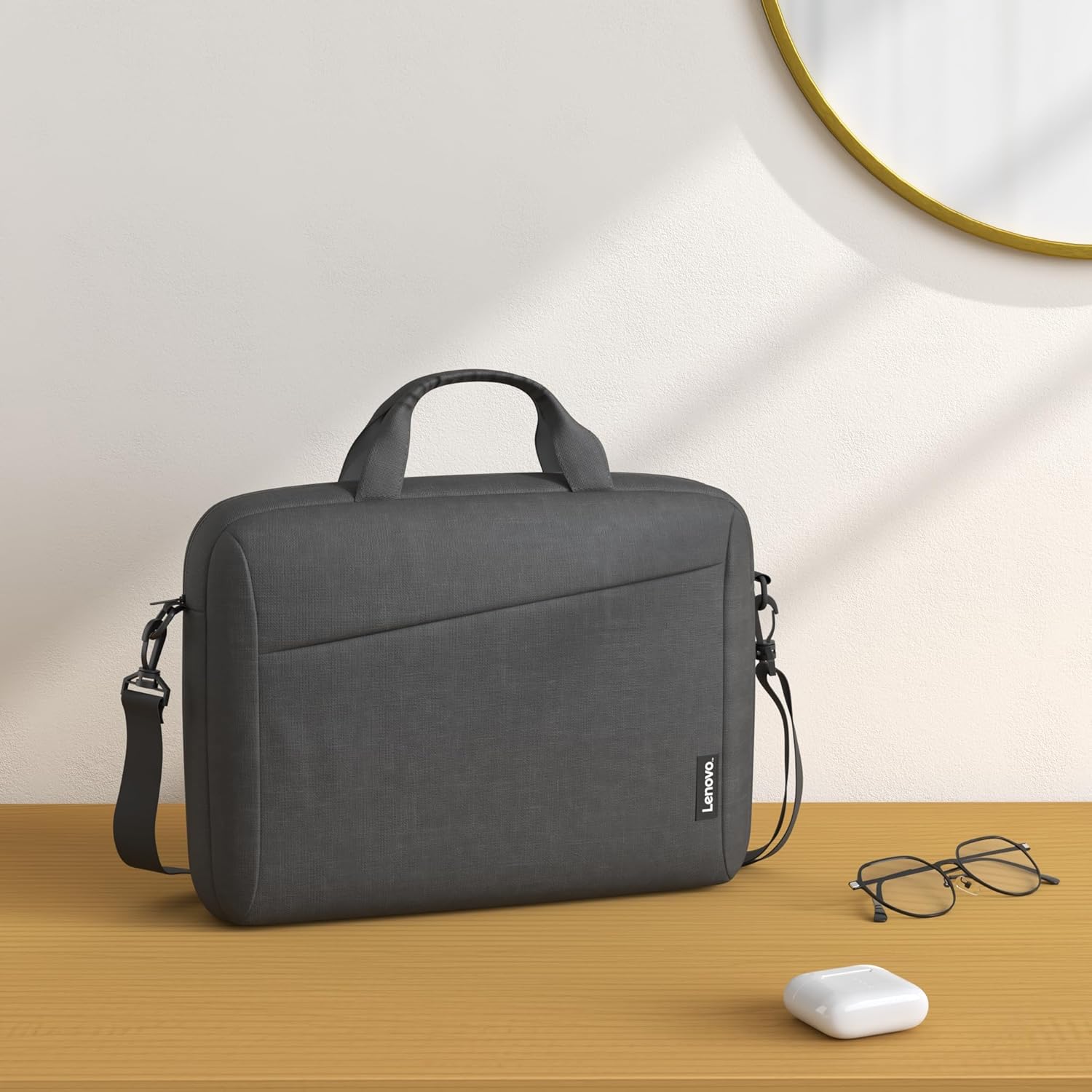 T210 Laptop Shoulder Bag – Sleek, Durable & Water-Repellent Messenger for Laptops & Tablets