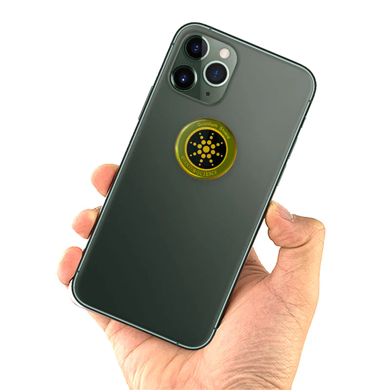 Quantum Anti-Radiation Shield: Ultimate 5G EMF Protection for Your Devices - 12 Premium Stickers Included