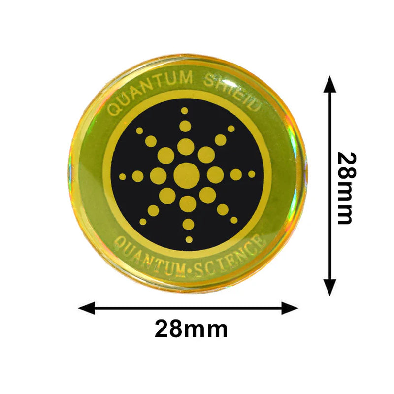 Quantum Anti-Radiation Shield: Ultimate 5G EMF Protection for Your Devices - 12 Premium Stickers Included