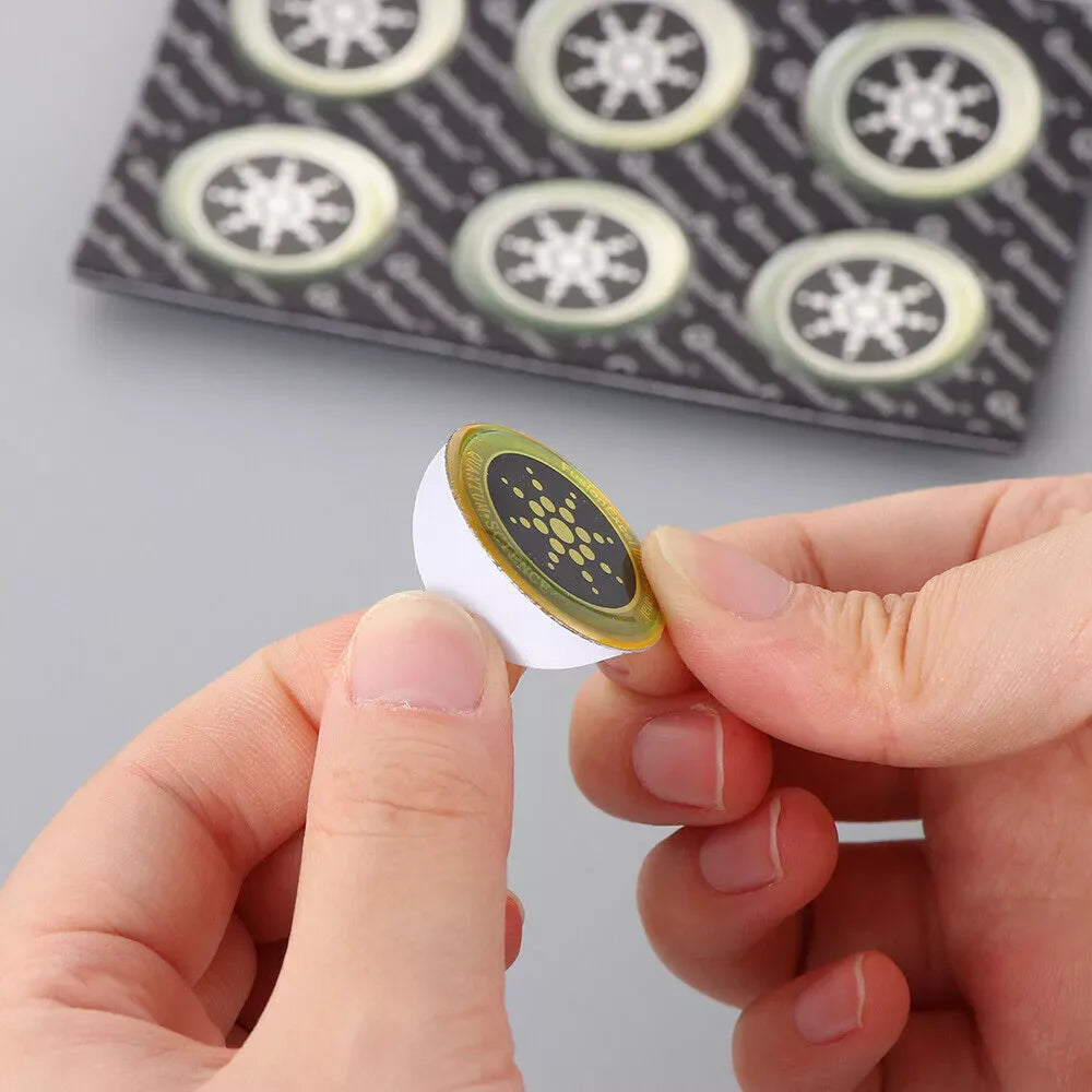 Quantum Anti-Radiation Shield: Ultimate 5G EMF Protection for Your Devices - 12 Premium Stickers Included