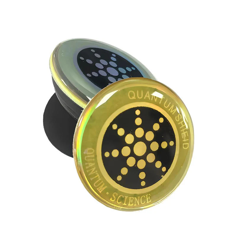 Quantum Anti-Radiation Shield: Ultimate 5G EMF Protection for Your Devices - 12 Premium Stickers Included